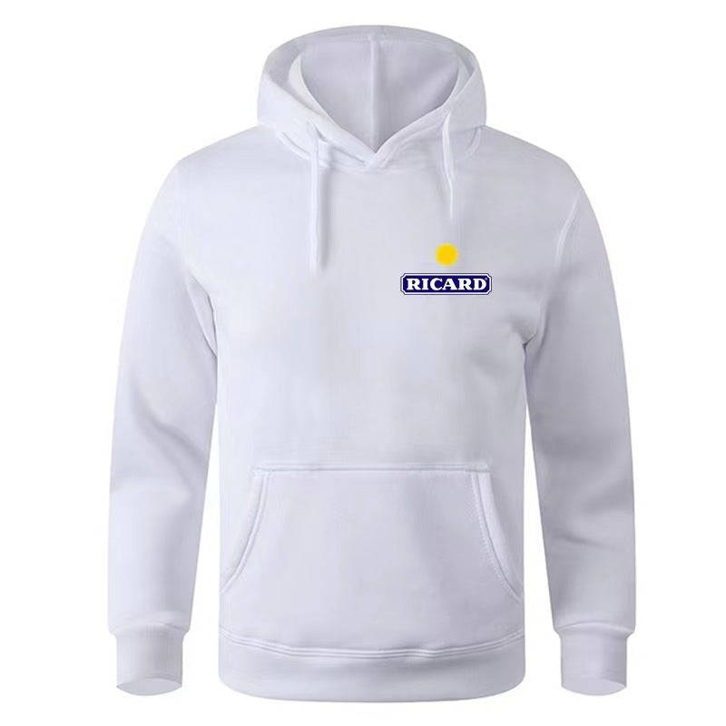 Damen Kapuzenpullover Hochwertige Baumwolle Lässiger Schnitt Grau