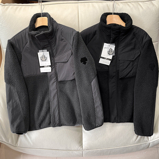 Damen Funktionsjacke Hochschließend Praktische Taschen Eveloria - Eveloria