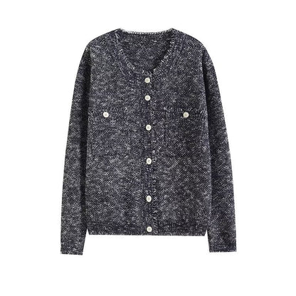 Damen Strickjacke mit Knöpfen und Taschen Eveloria