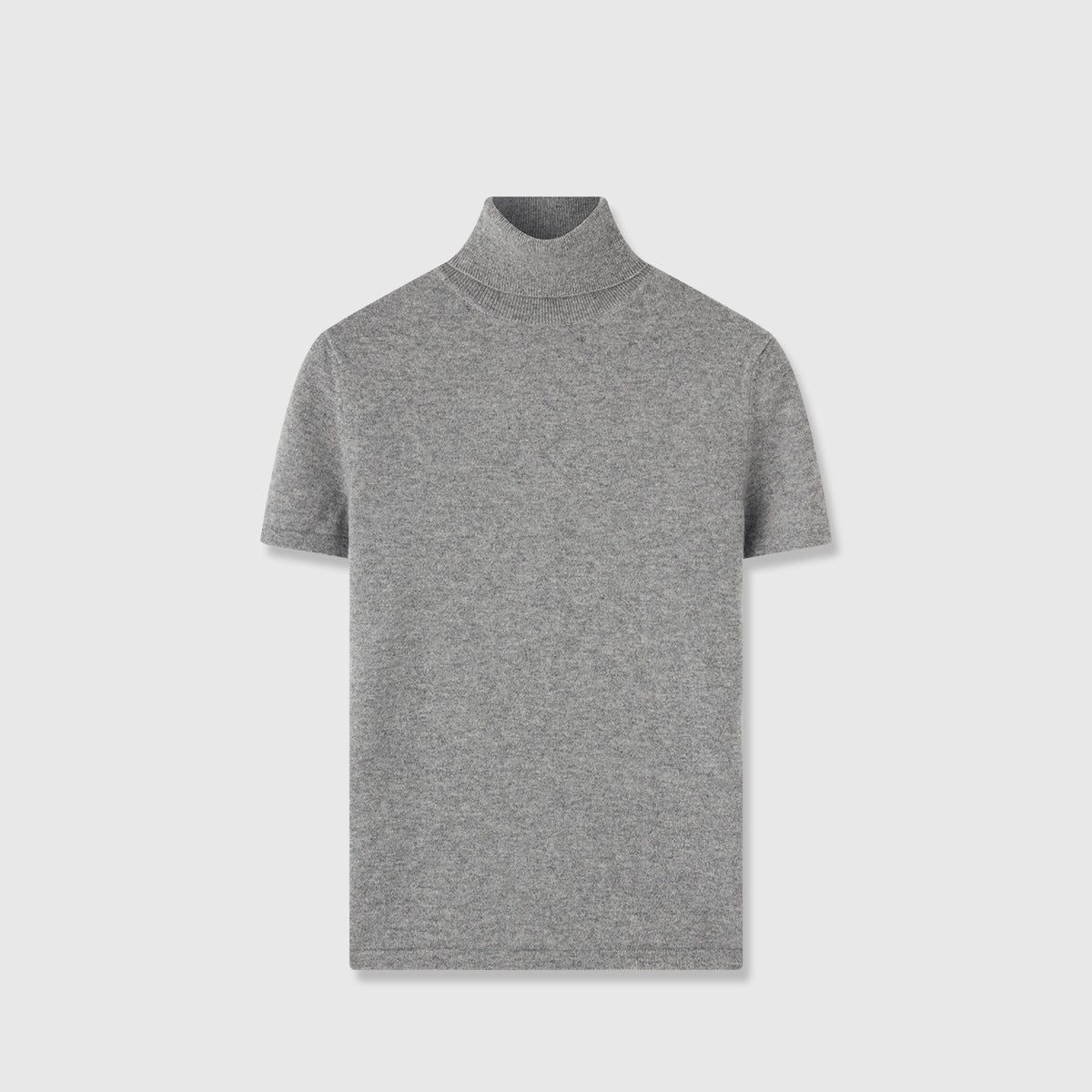 Damen T-Shirt Stehkragen Bequem Eveloria