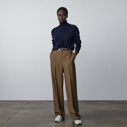 Damen Anzughose Weit Elegant Eveloria