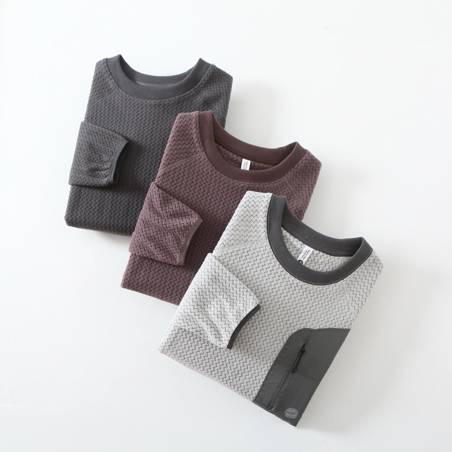 Damen Sweatshirt Strukturiertes Design Eveloria