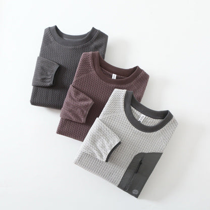 Damen Sweatshirt Strukturiertes Design Eveloria