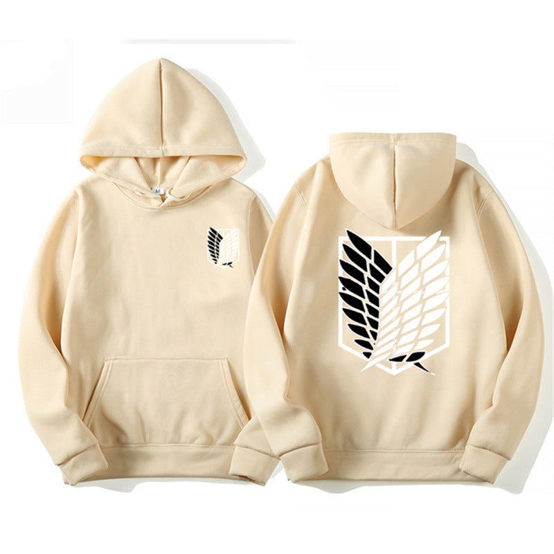 Damen Kapuzenpullover Anime-Motiv Eveloria