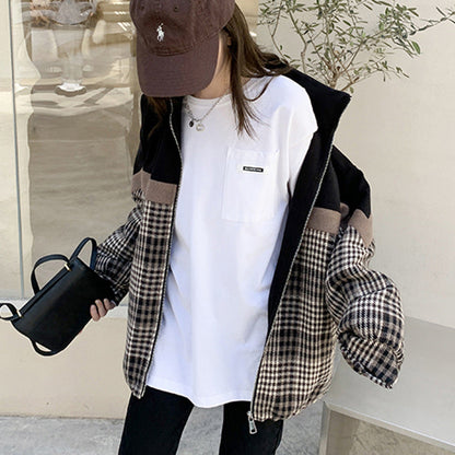 Damen Longsleeve-Shirt mit Tasche aus Baumwolle Eveloria