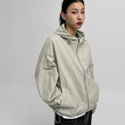 Damen Übergangsjacke Eveloria Hochkragen Verstellbarer Kordelzug