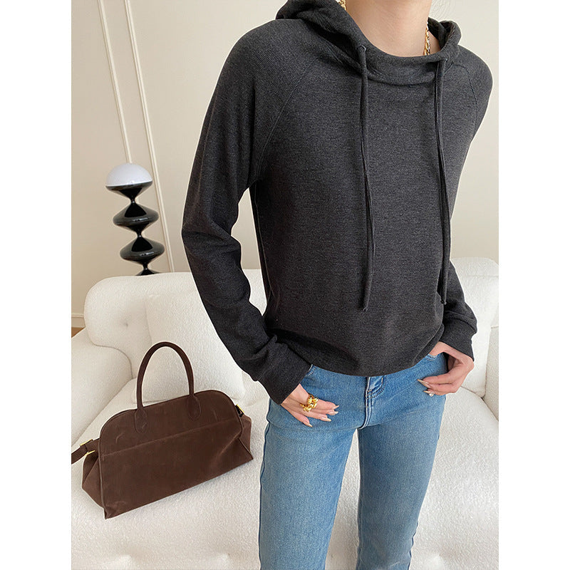 Damen Kapuzenpullover Lässig Elegant Baumwolle