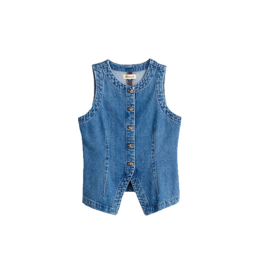 Damen Denimweste Eveloria
