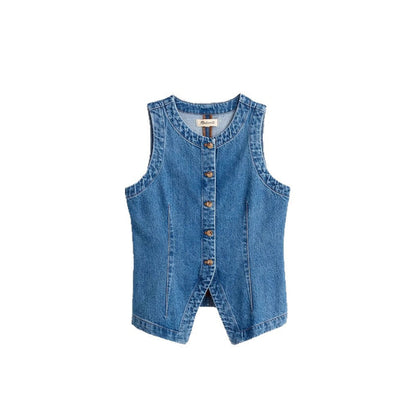 Damen Denimweste Eveloria