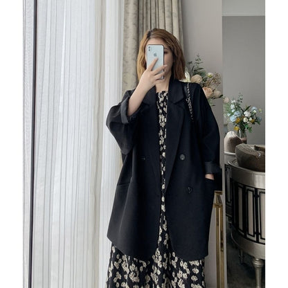 Damen Oversized Jacke Eveloria Elegant