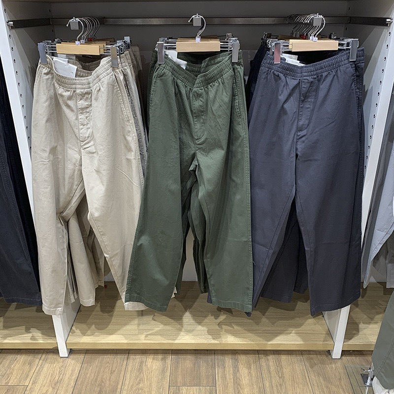 Damen Bundfaltenhose Bequem Eveloria