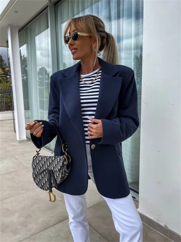 Damen Blazer-Kombination mit Kapuzenpullover Eveloria