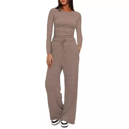 Damen Lounge-Set Langarm Eveloria