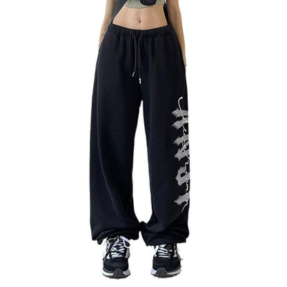 Damen Freizeithose mit Schriftzug