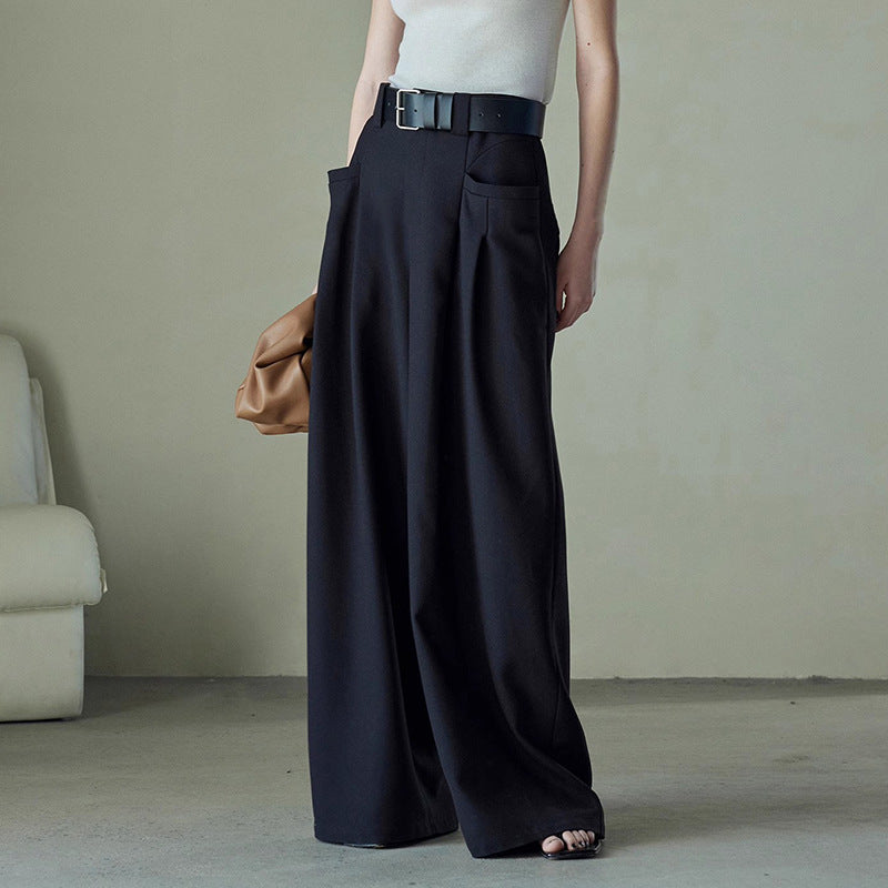 Damen Palazzo-Hose Weit Elegant Eveloria
