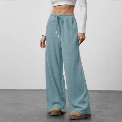 Damen Strickhose Weite Passform Eveloria