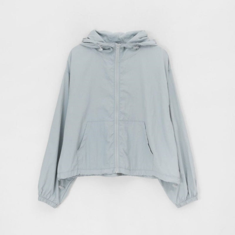Damen Outdoor-Windjacke Leicht Verstellbar Eveloria