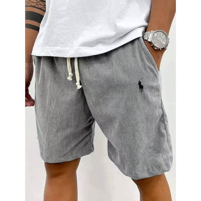 Herren Freizeithose Baumwoll-Mix Gummizug