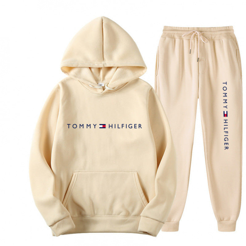 Damen Sweatanzug Kapuzensweater Jogginghose Eveloria