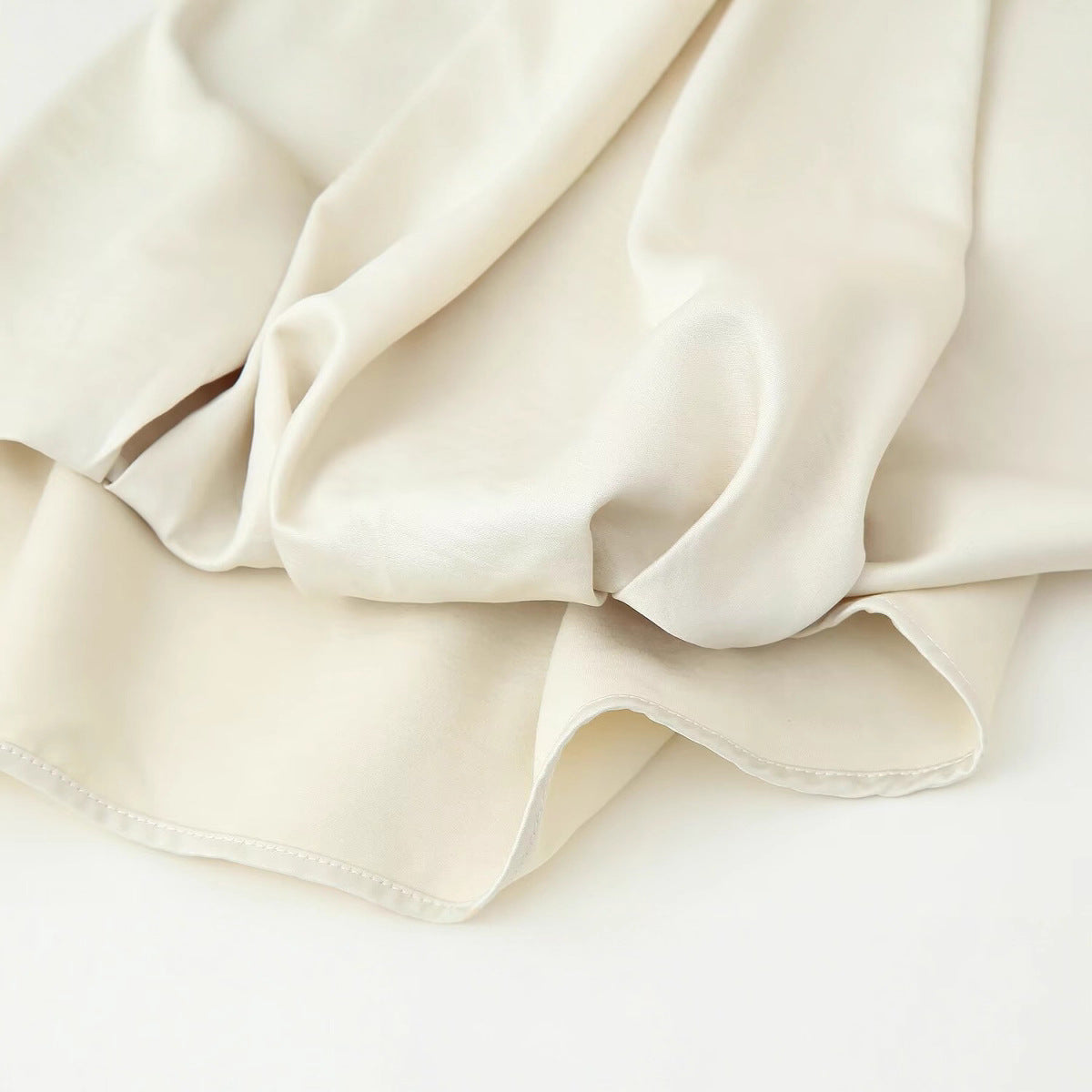 Damen Bluse Falten Ärmel Voluminös Eveloria