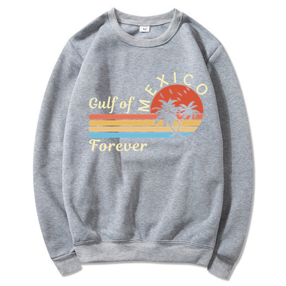 Damen Sweatshirt Tropisches Grafikdesign Modern Aufdruck