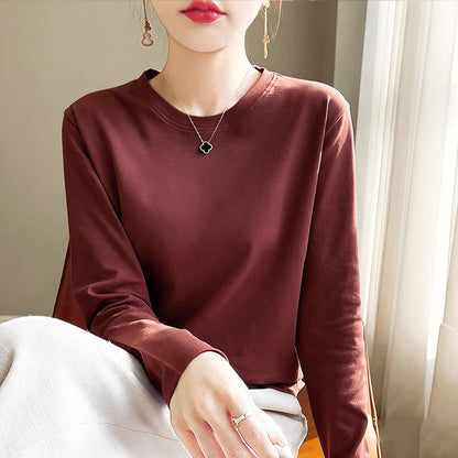 Damen Langarmshirt Rundhals Eveloria