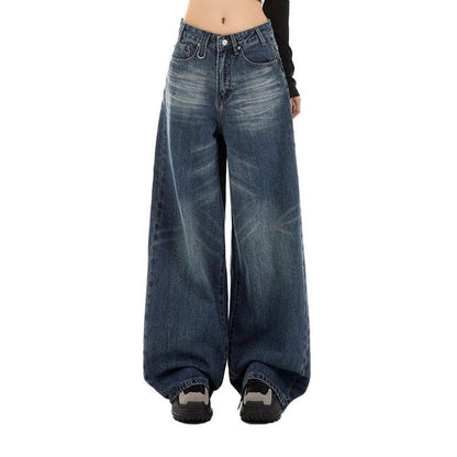 Damen Jeans Used Look Eveloria