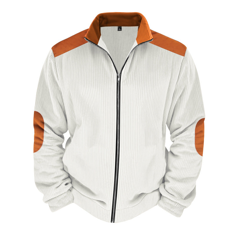 Eveloria Damen Steppjacke Ripptextur Kontrastdetails