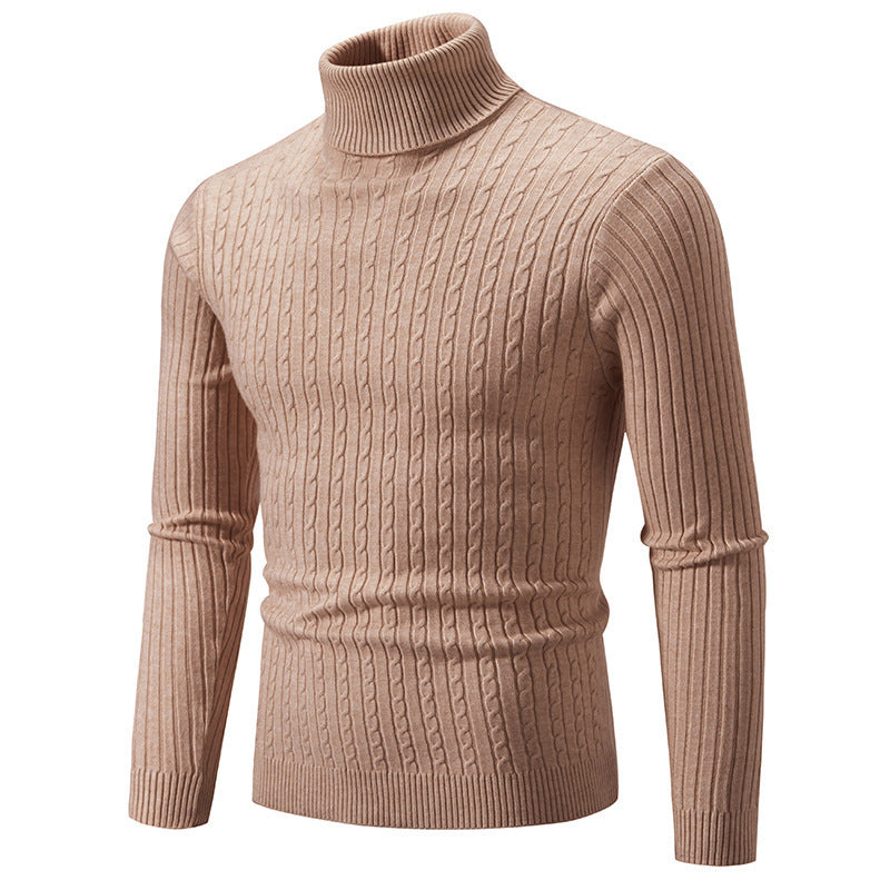 Herren Rollkragenpullover Strickqualität Eveloria