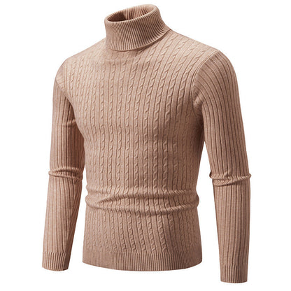 Herren Rollkragenpullover Strickqualität Eveloria