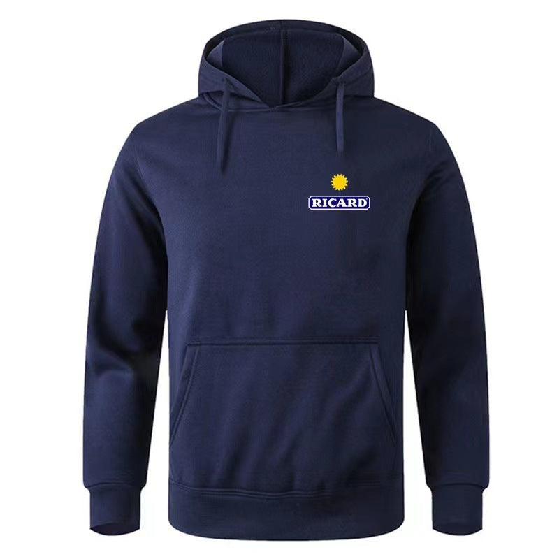 Damen Kapuzenpullover Hochwertige Baumwolle Lässiger Schnitt Grau
