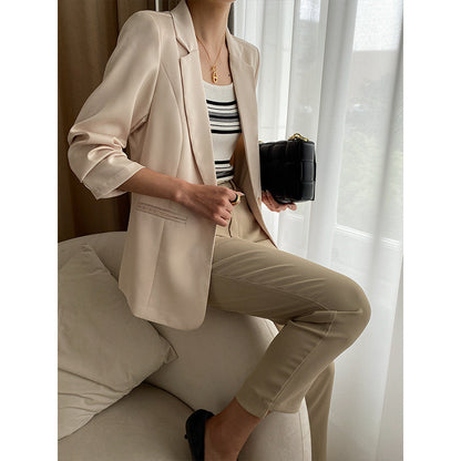 Damen Blazer Elegant Feine Qualität Eveloria