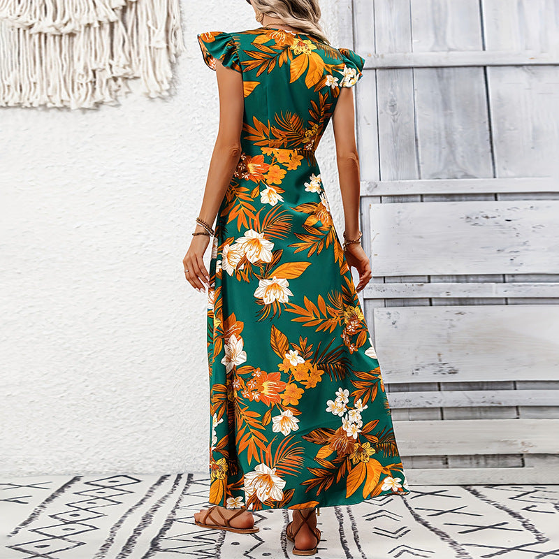 Damen Sommerkleid Eveloria Leicht Farbenfroh