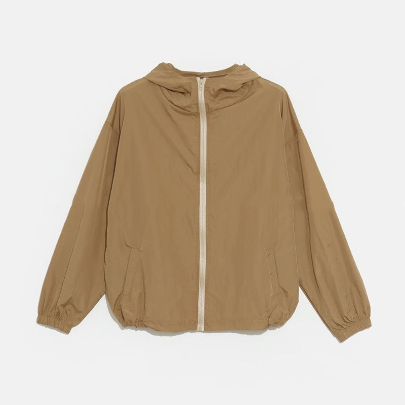 Damen leichte funktionale Kapuzenjacke Eveloria