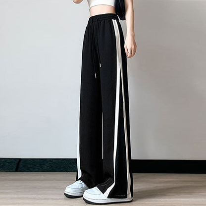 Damen Sporthose mit Seitenstreifen Bequem Eveloria