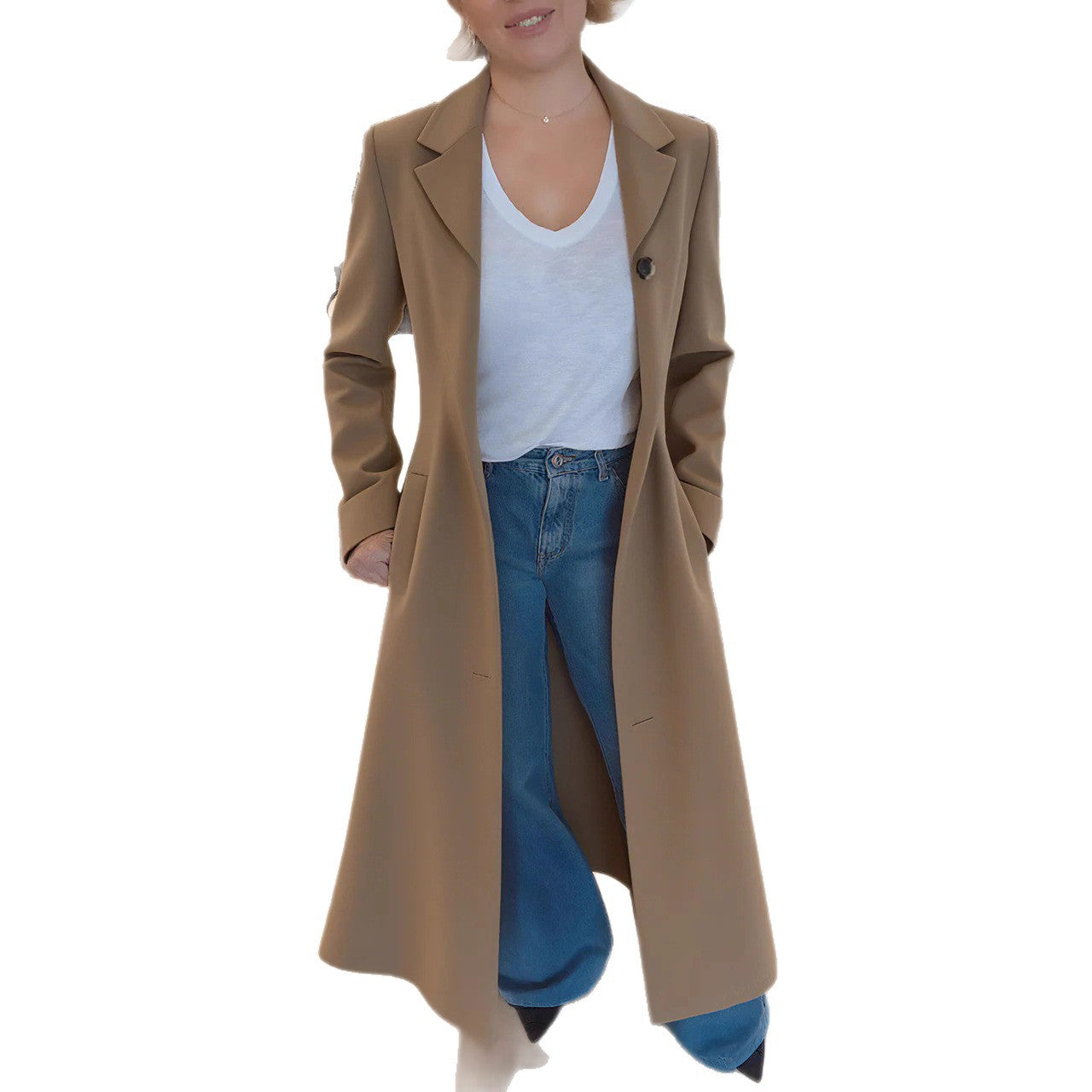 Damen Leopardenmuster Mantel Eveloria wird zu:
Eveloria Damen