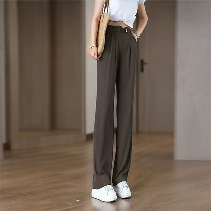 Damen Hochbundhose Faltenrock Elegant
