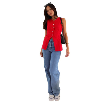 Damen Peplum Bluse Eveloria Elegantes Design