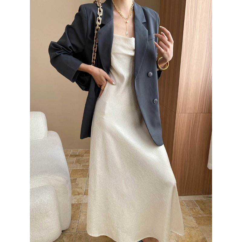 Damen Blazer Oversized Stil Elegant Eveloria