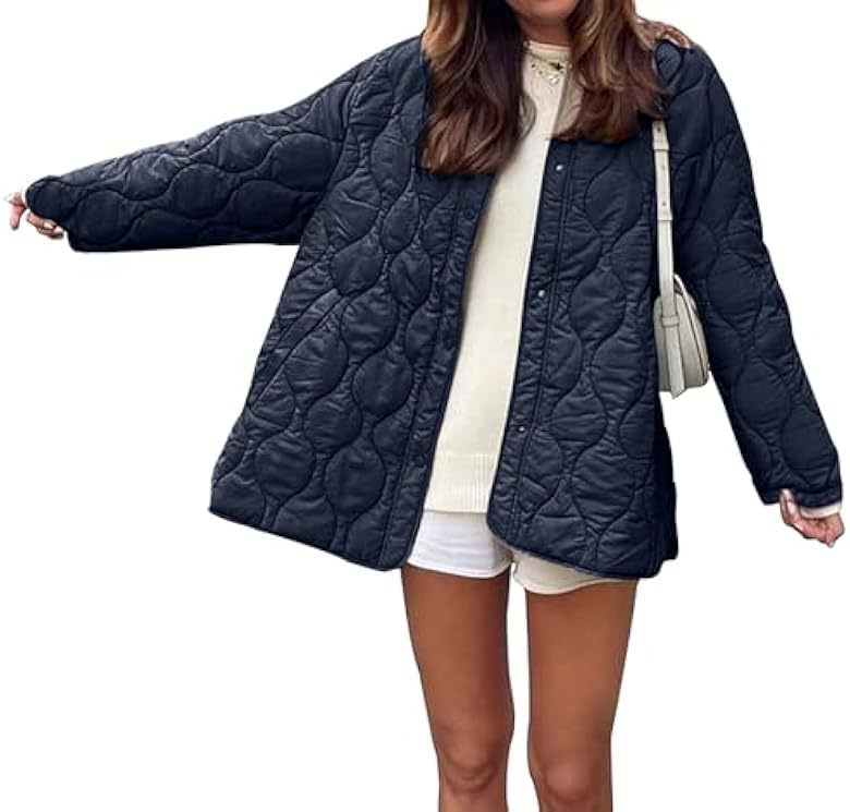 Damen Übergangsjacke Gesteppt Moderner Schnitt Eveloria