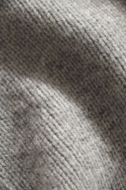 Damen Strickpullover Langärmlig Höher Kragen Eveloria