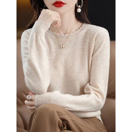 Damen Cashmerepullover Fein Eveloria - Eveloria