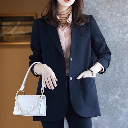 Damen Blazerjacke mit Taschen Eveloria Elegante