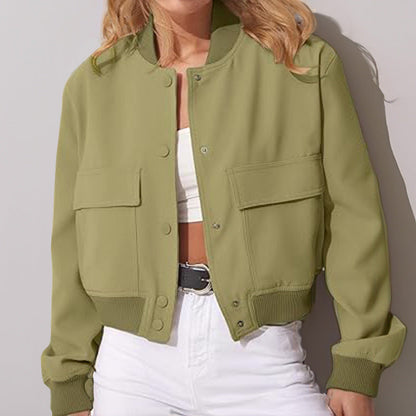 Damen Bomberjacke mit Kunstdruck Eveloria