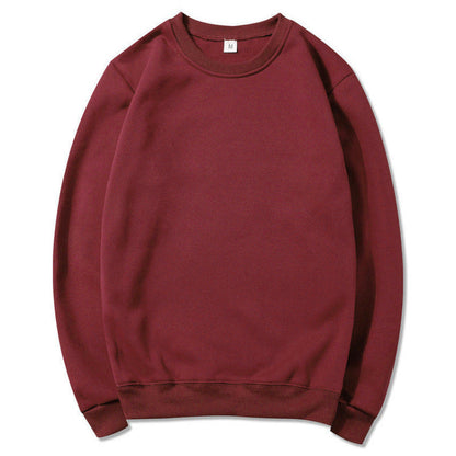 Damen Sweatshirt Weiches Baumwoll Rundhals