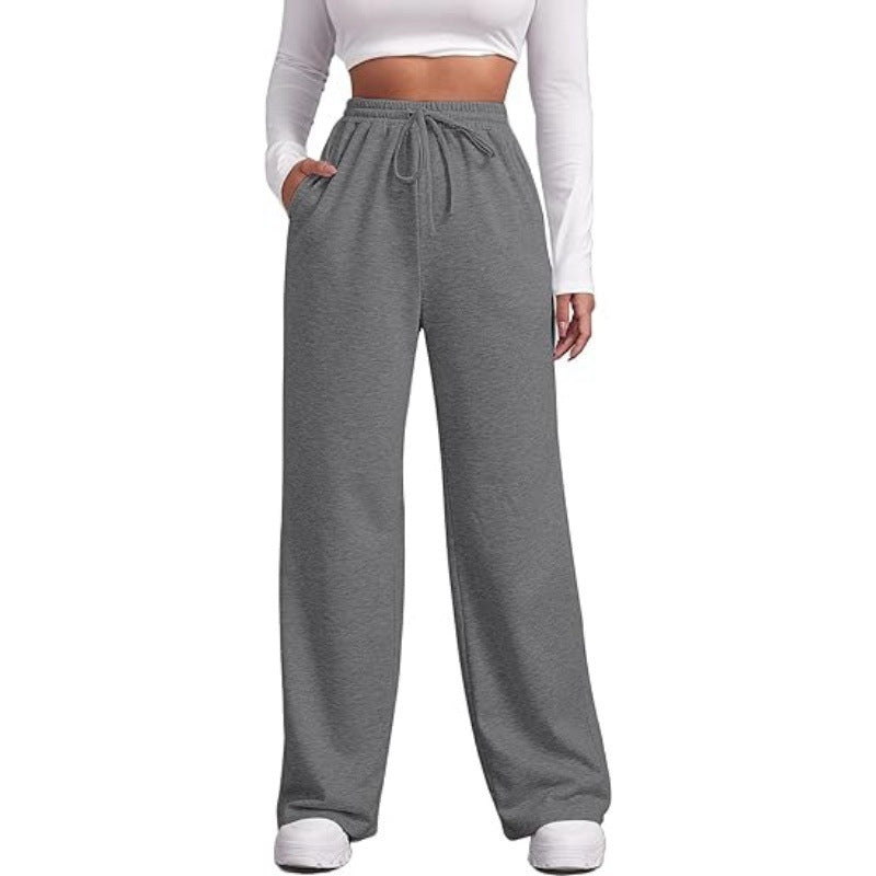 Damen Sweatpants Bequem Elastisch Eveloria