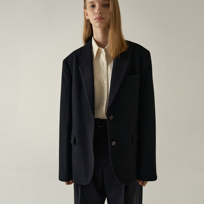 Damen Blazer aus Velours Eveloria