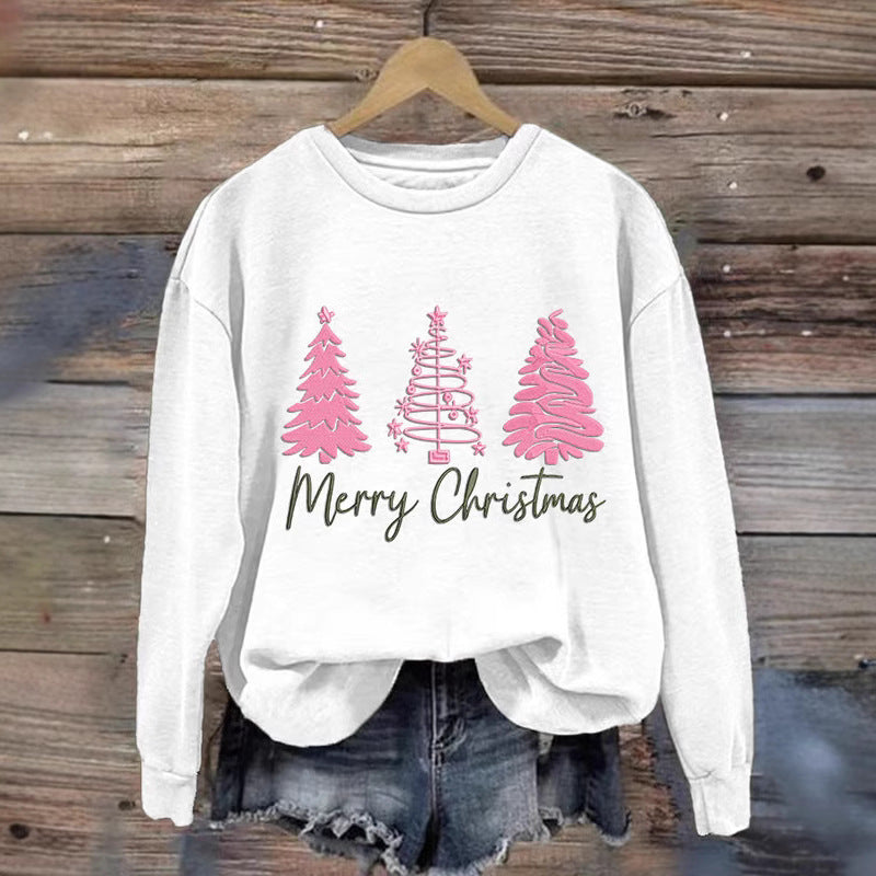 Damen Weihnachtssweatshirt Festlich Gemütlich Rot Eveloria