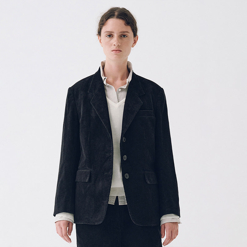 Damen Vintage Sakko Eveloria Elegantes Design - Eveloria