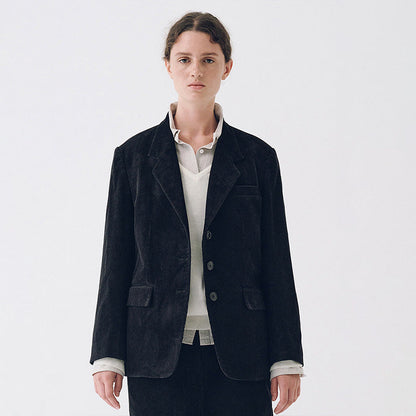 Damen Vintage Sakko Eveloria Elegantes Design - Eveloria